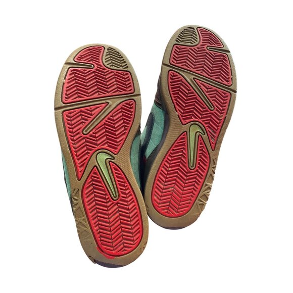 Nike 6.0 Zoom mens blue green leather Low sneakers Size 9 SKU 9094 - Picture 5 of 12